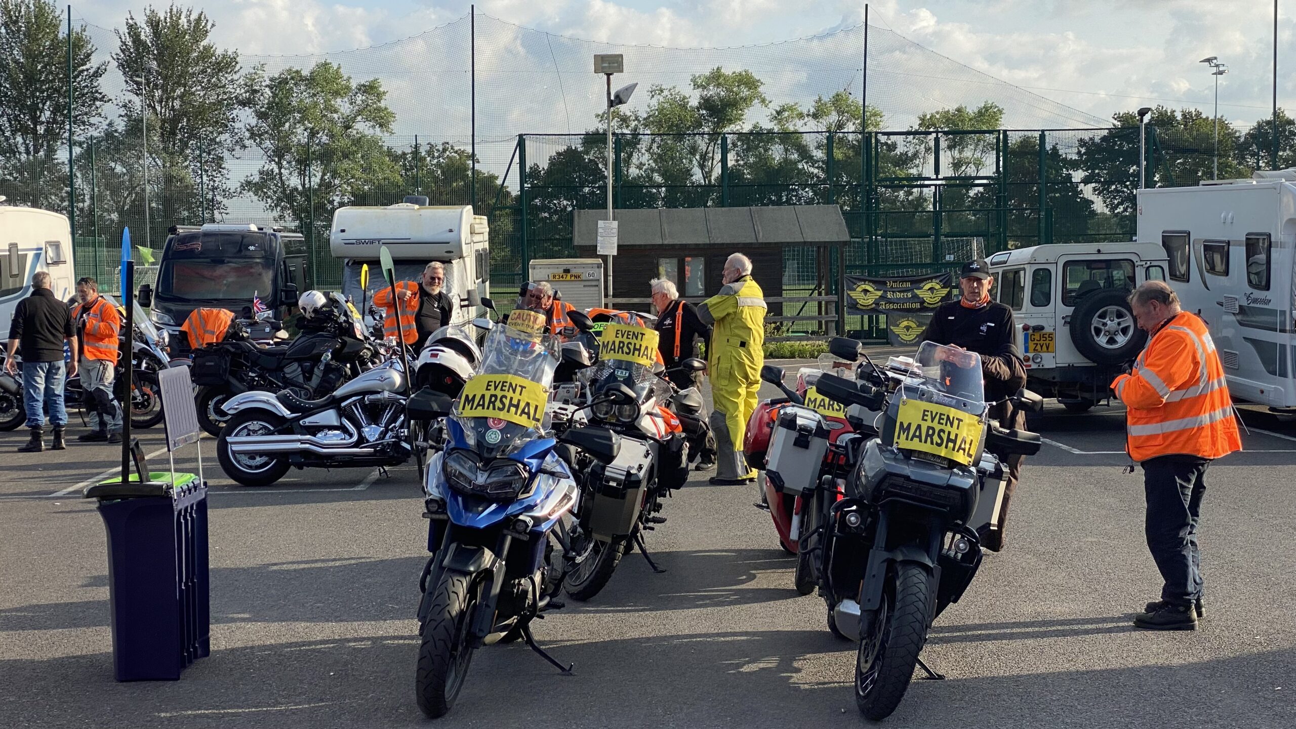 Escorting the Vulcan ride 3