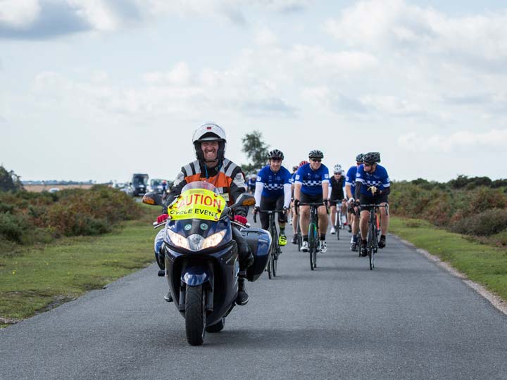 Spencer – motorcycle escort for London to Paris 2021