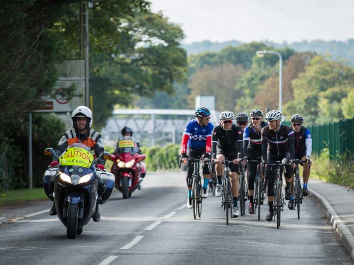 Spencer - motorcycle escort for London to Paris 2021